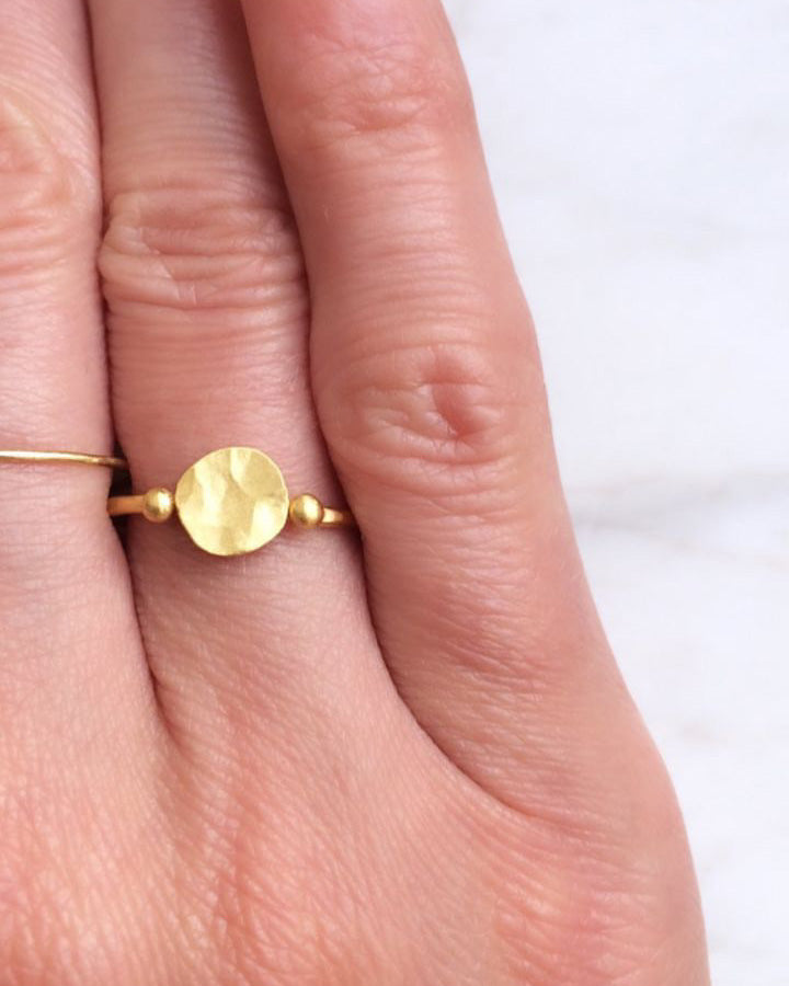 Bague Empreinte N.2 vermeil