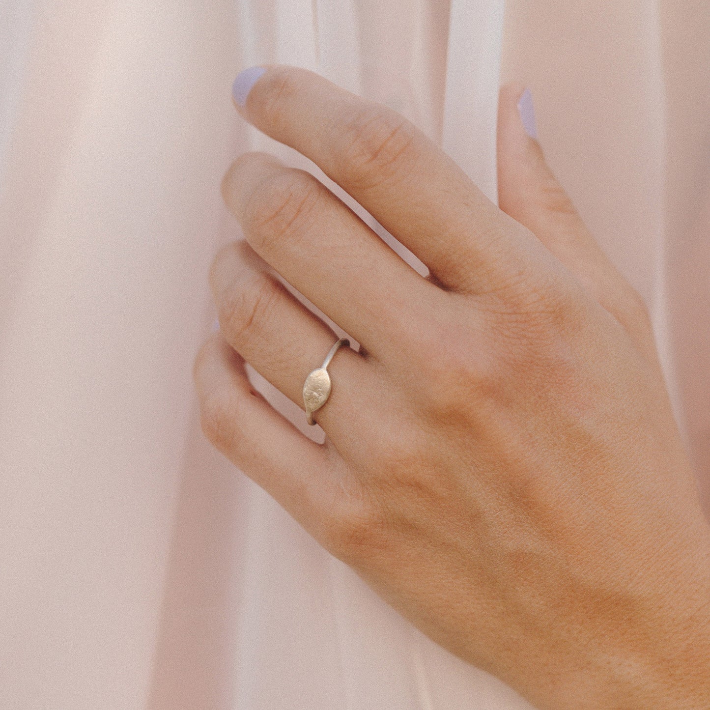 Bague Pétale argent - Céline Flageul