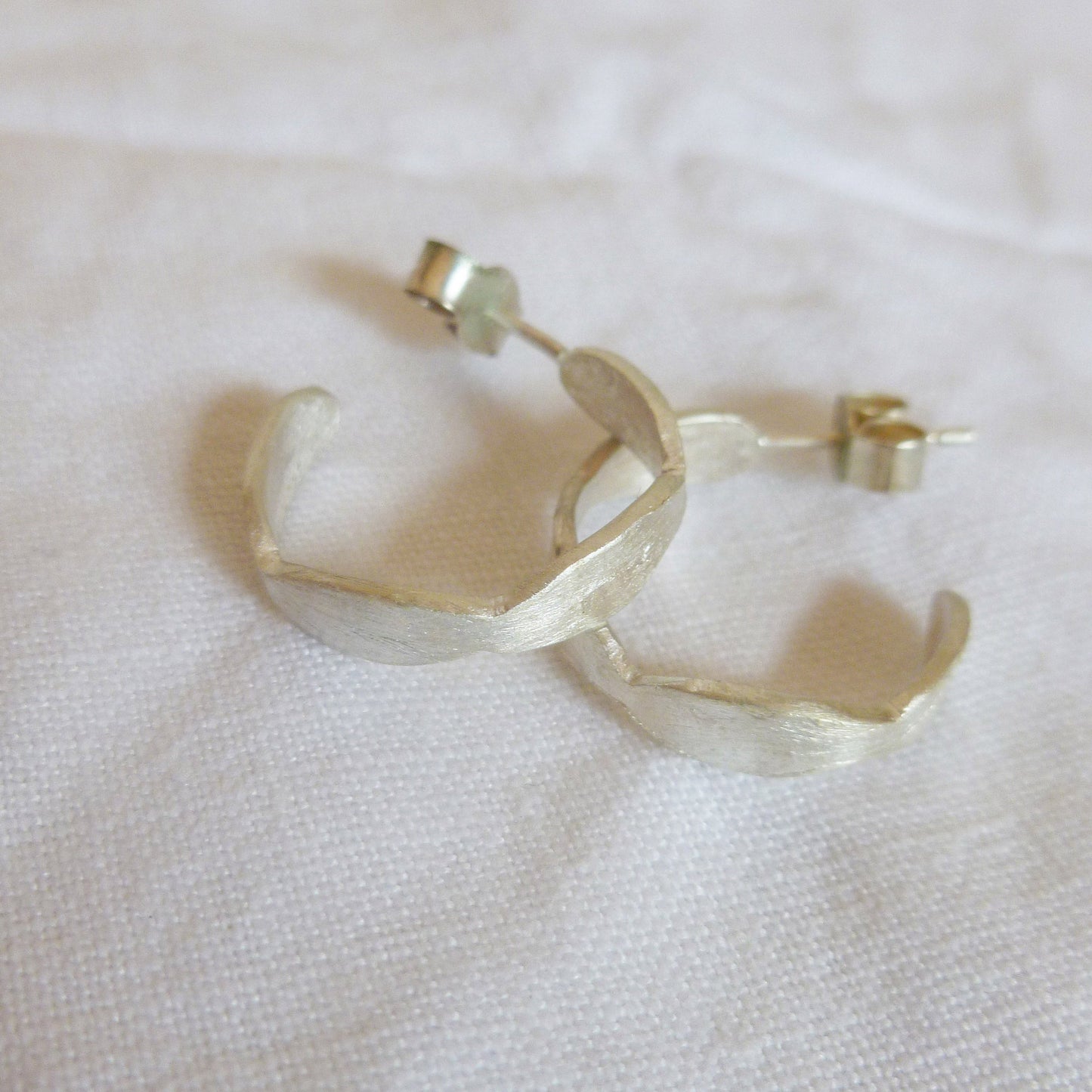 Boucles créoles argent