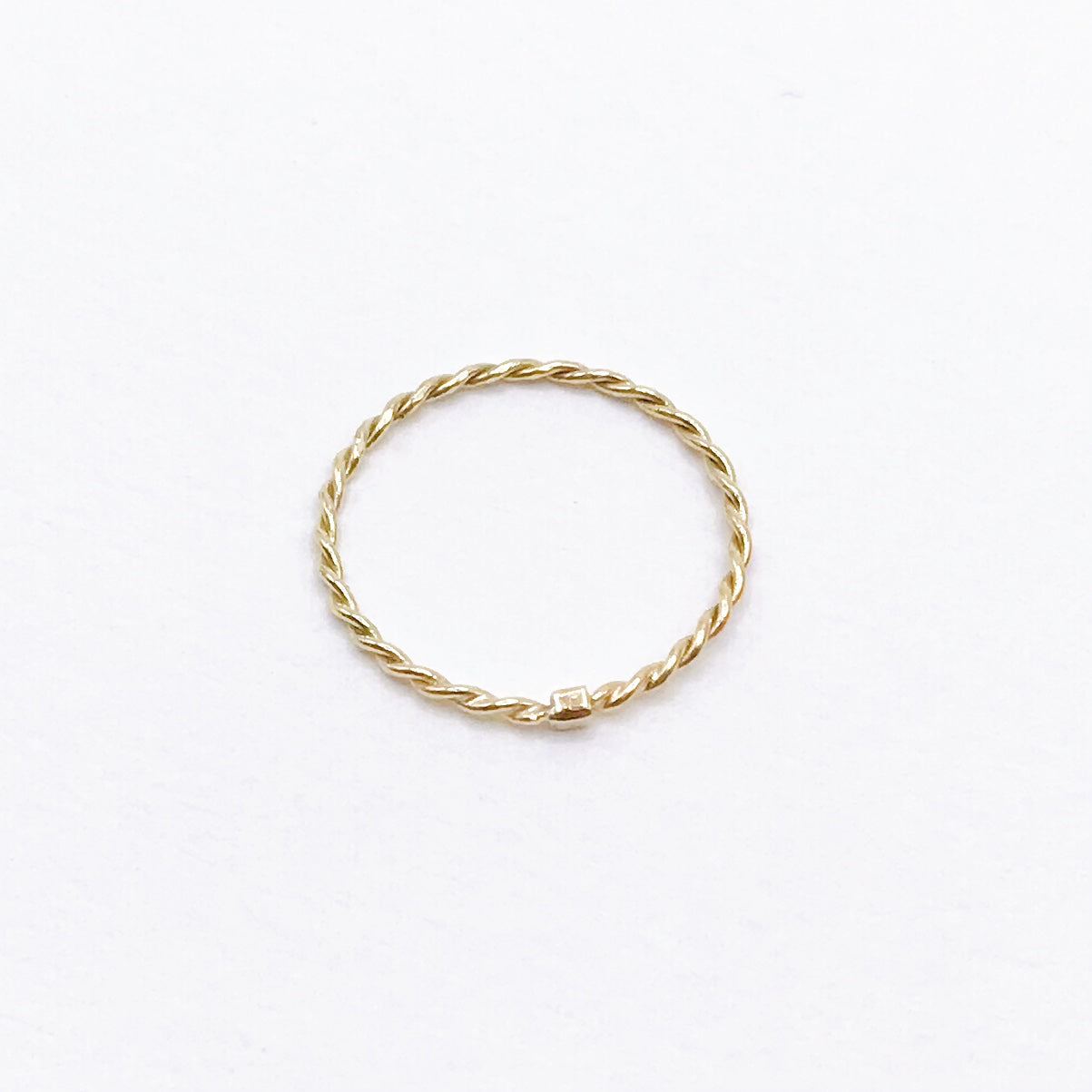 Bague Cube mini-or_Céline Flageul