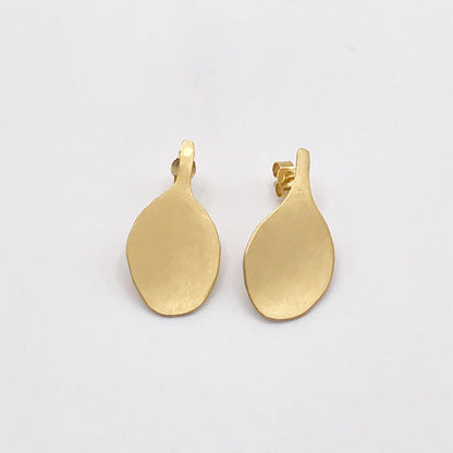 Boucles Gaïa en vermeil