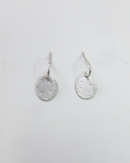 boucles d'oreilles fines en argent 