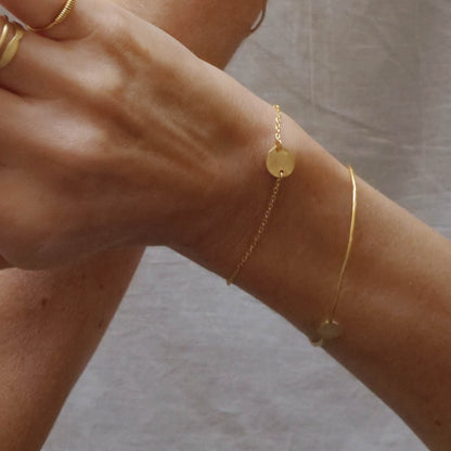 Bracelet Lune chaîne