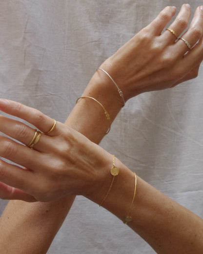 Bracelet Lune chaîne