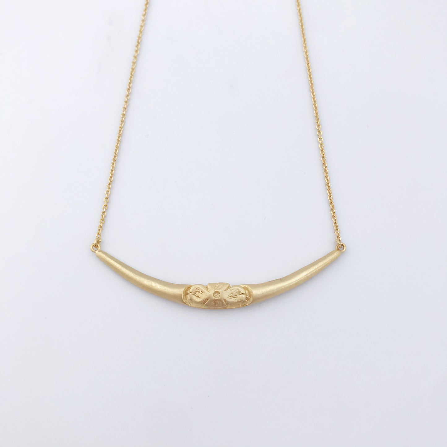 collier La Fleur vermeil